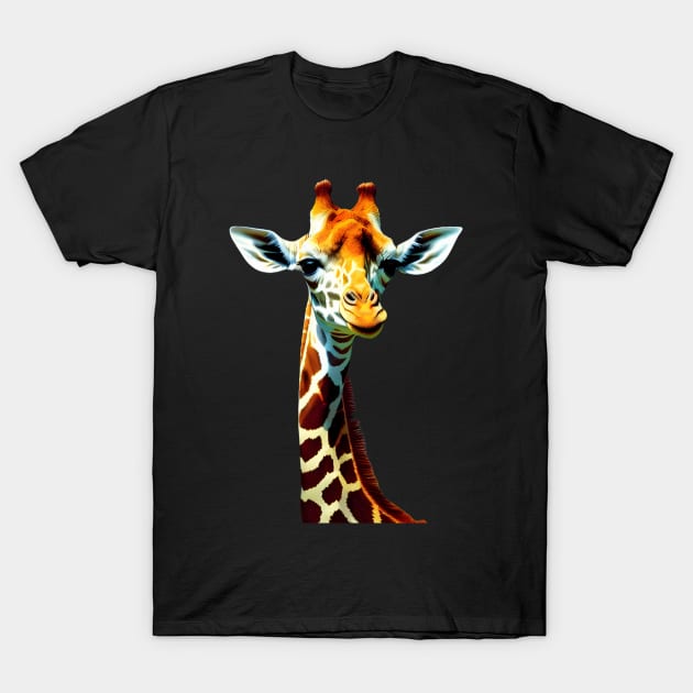 Giraffe Wildlife T-Shirt by CGI Studios